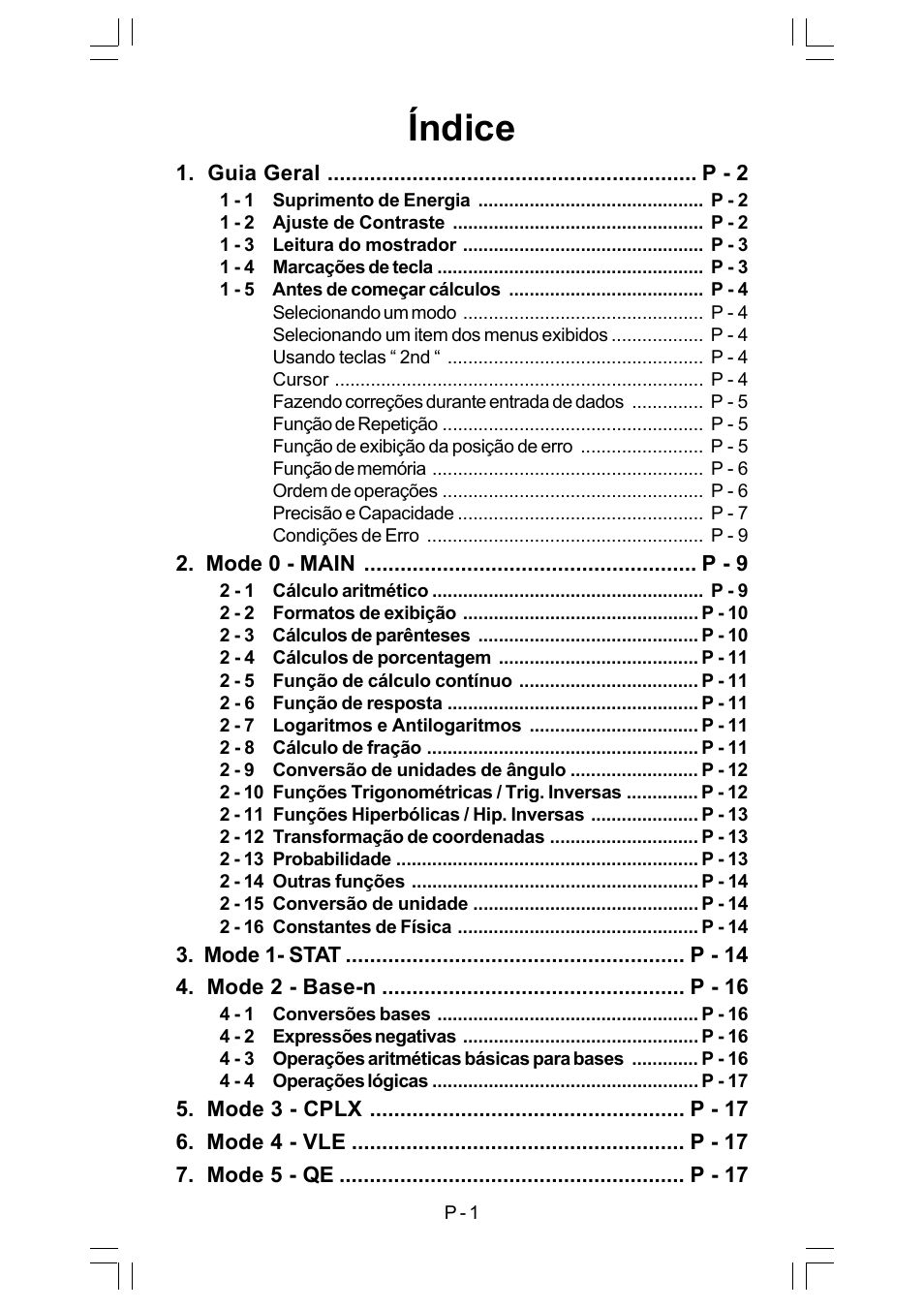 Índice | CITIZEN SRP-280 User Manual | Page 36 / 200
