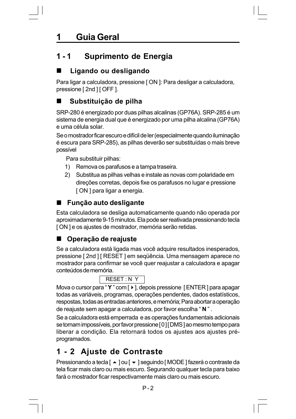 1guia geral | CITIZEN SRP-280 User Manual | Page 37 / 200