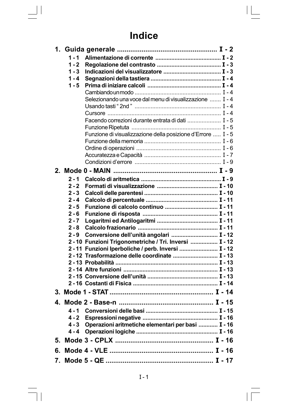 Indice | CITIZEN SRP-280 User Manual | Page 88 / 200