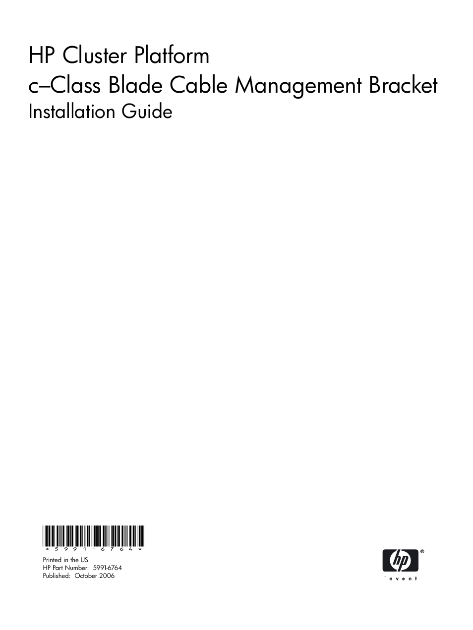 HP 5991-6764 User Manual | 8 pages