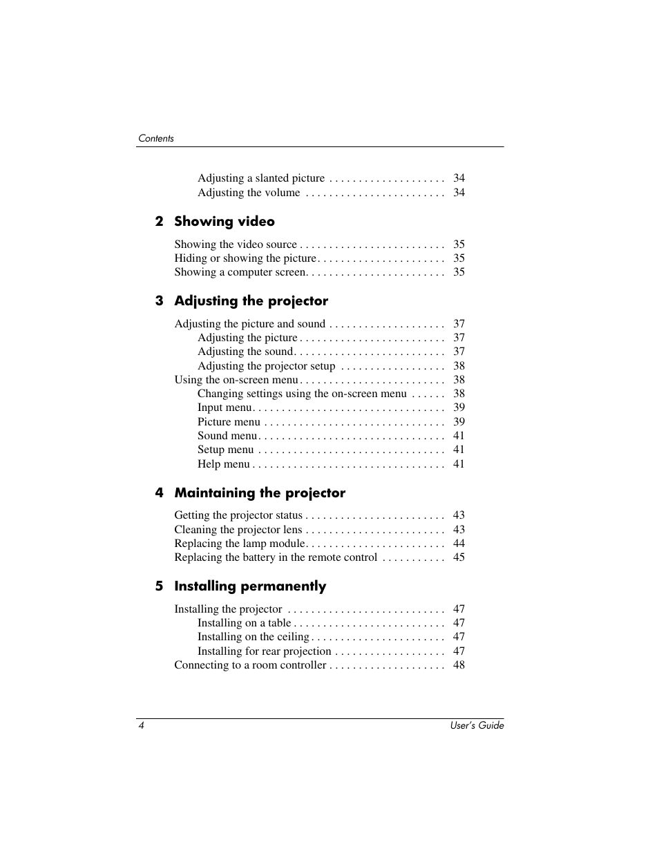 HP ep7100 Series User Manual | Page 4 / 84