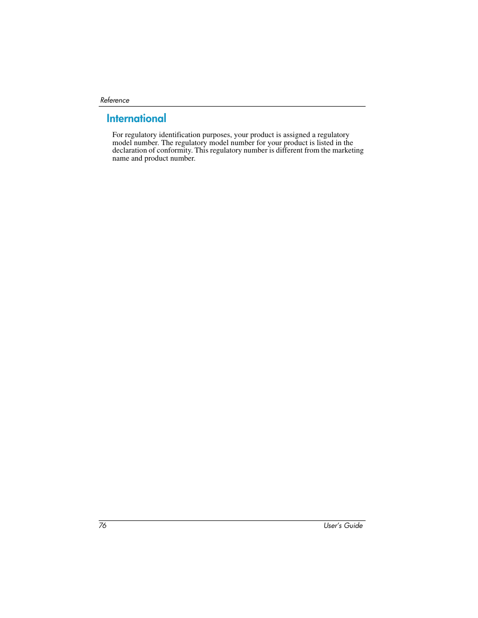 International | HP ep7100 Series User Manual | Page 76 / 84