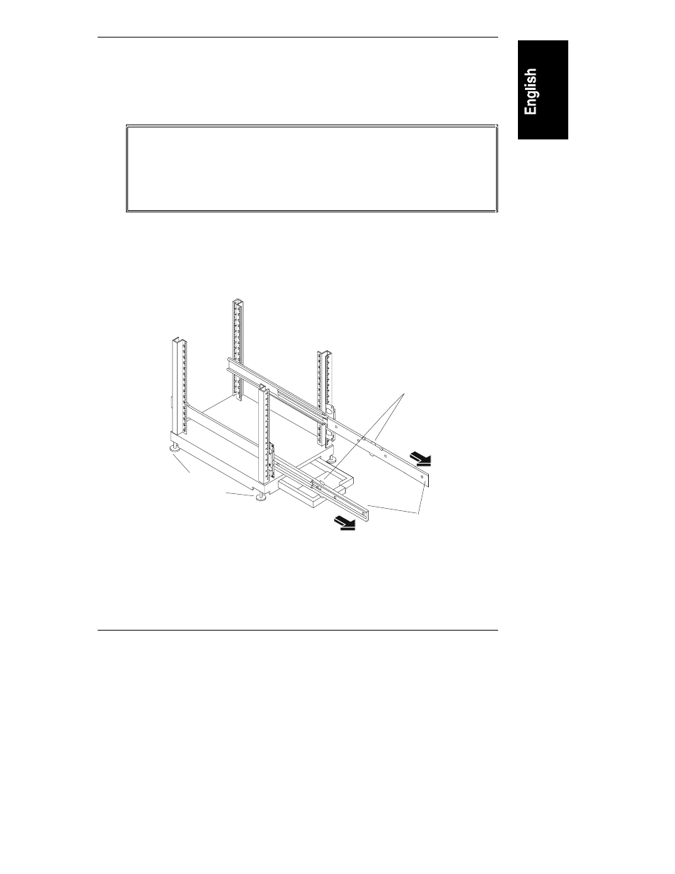 Placing the hp netserver in the rack | HP LC 2000 User Manual | Page 161 / 194