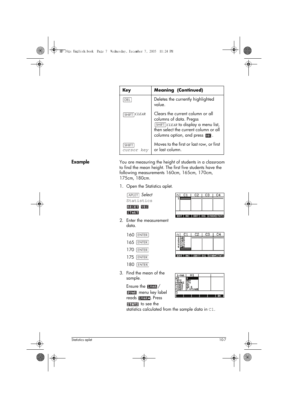 HP 39gs User Manual | Page 109 / 314