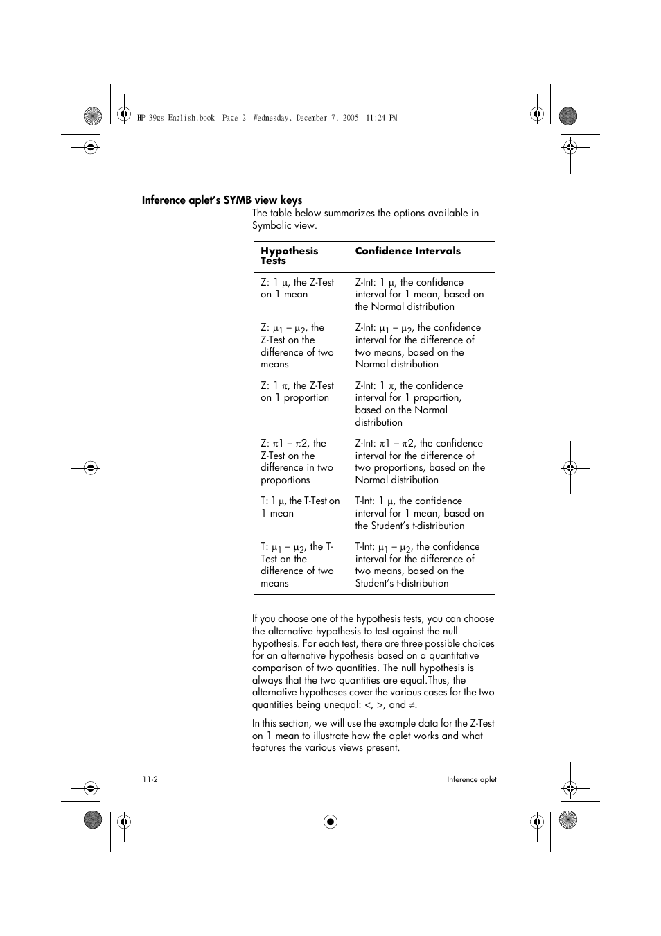 HP 39gs User Manual | Page 126 / 314