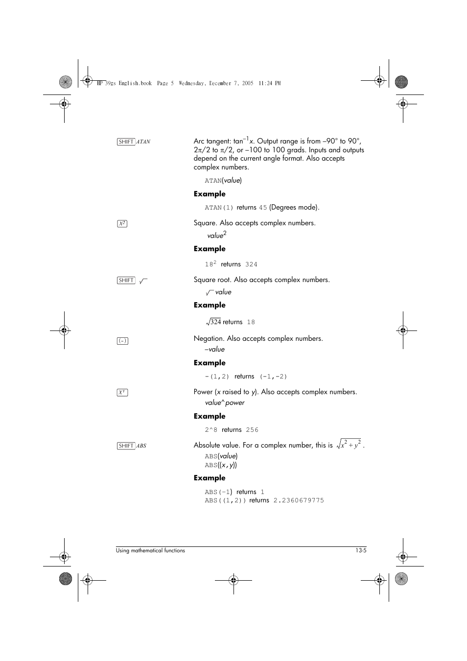 HP 39gs User Manual | Page 157 / 314