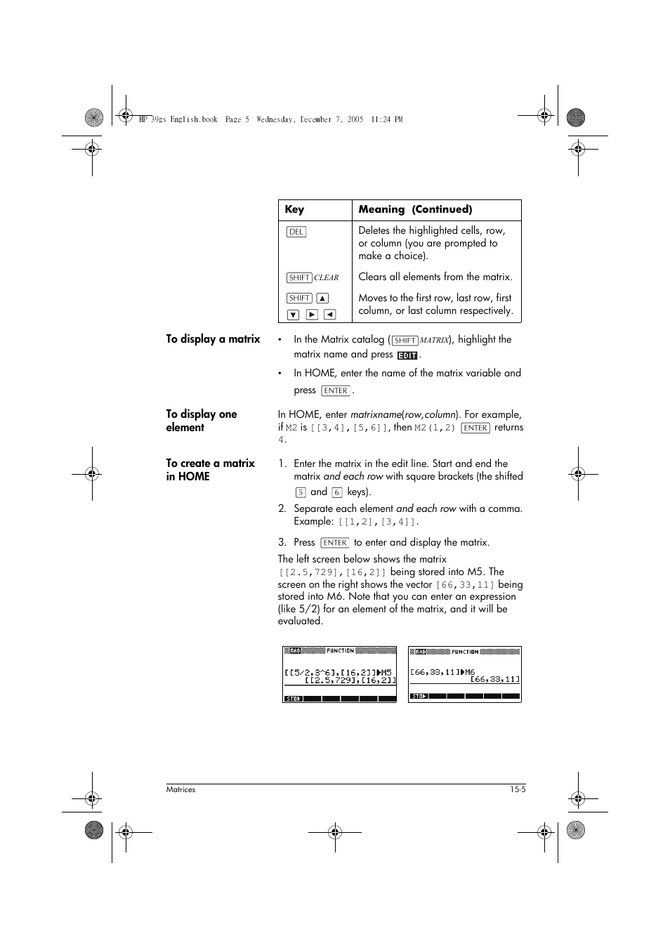 HP 39gs User Manual | Page 193 / 314