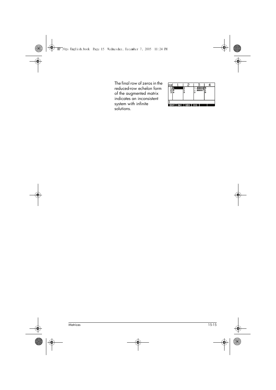 HP 39gs User Manual | Page 203 / 314