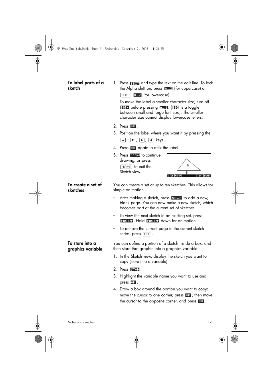 HP 39gs User Manual | Page 219 / 314