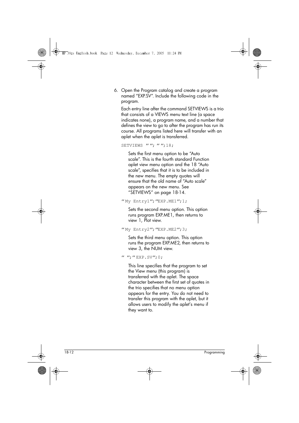 HP 39gs User Manual | Page 234 / 314