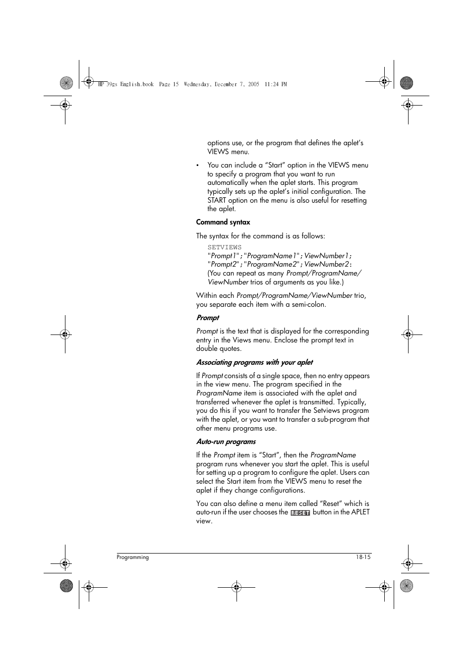 HP 39gs User Manual | Page 237 / 314