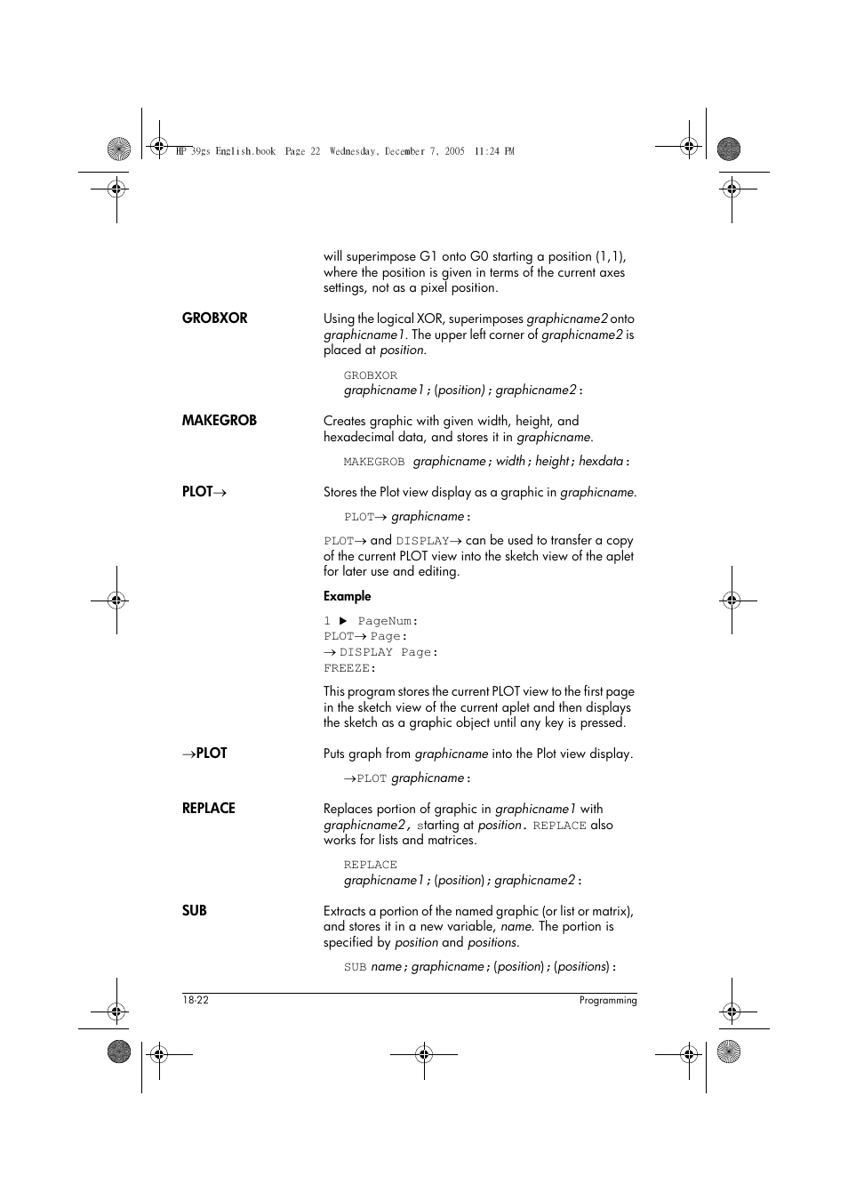 HP 39gs User Manual | Page 244 / 314