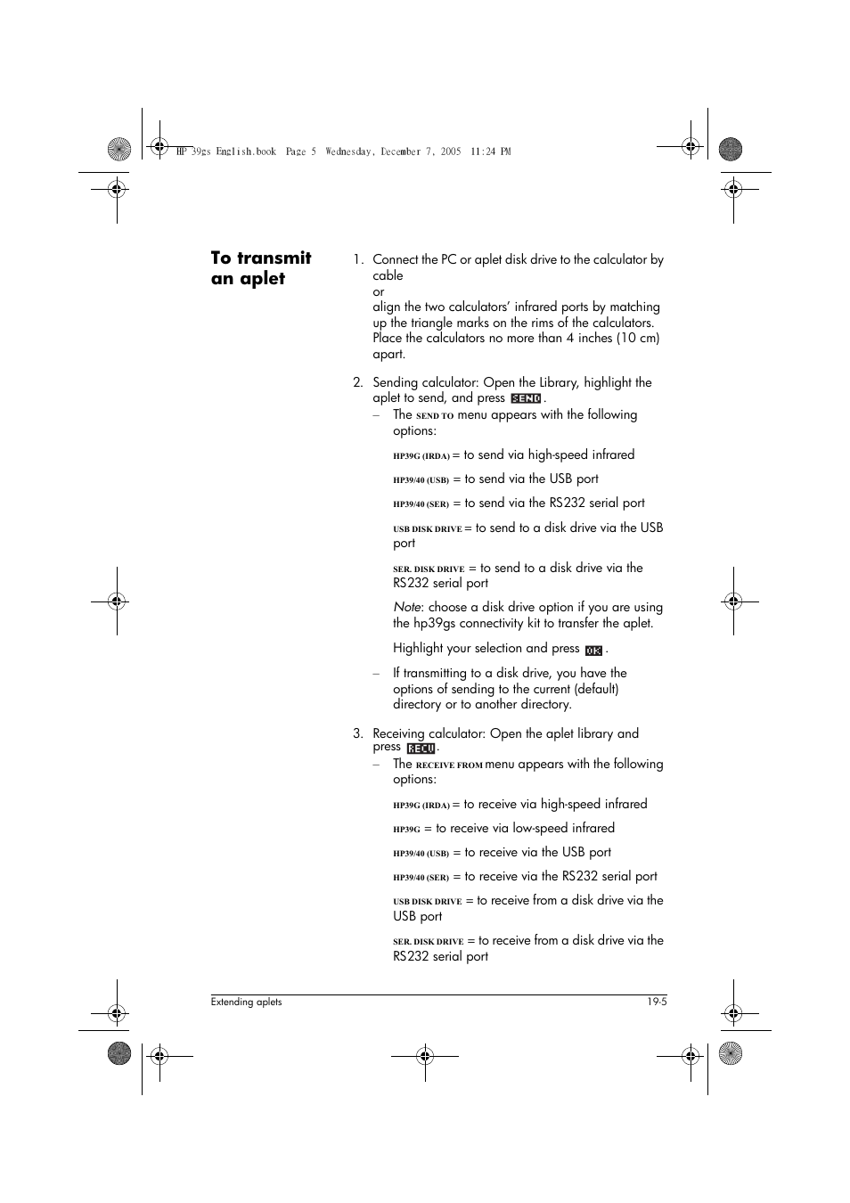 HP 39gs User Manual | Page 271 / 314