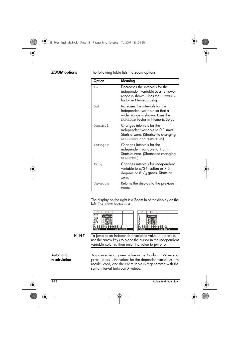 HP 39gs User Manual | Page 58 / 314