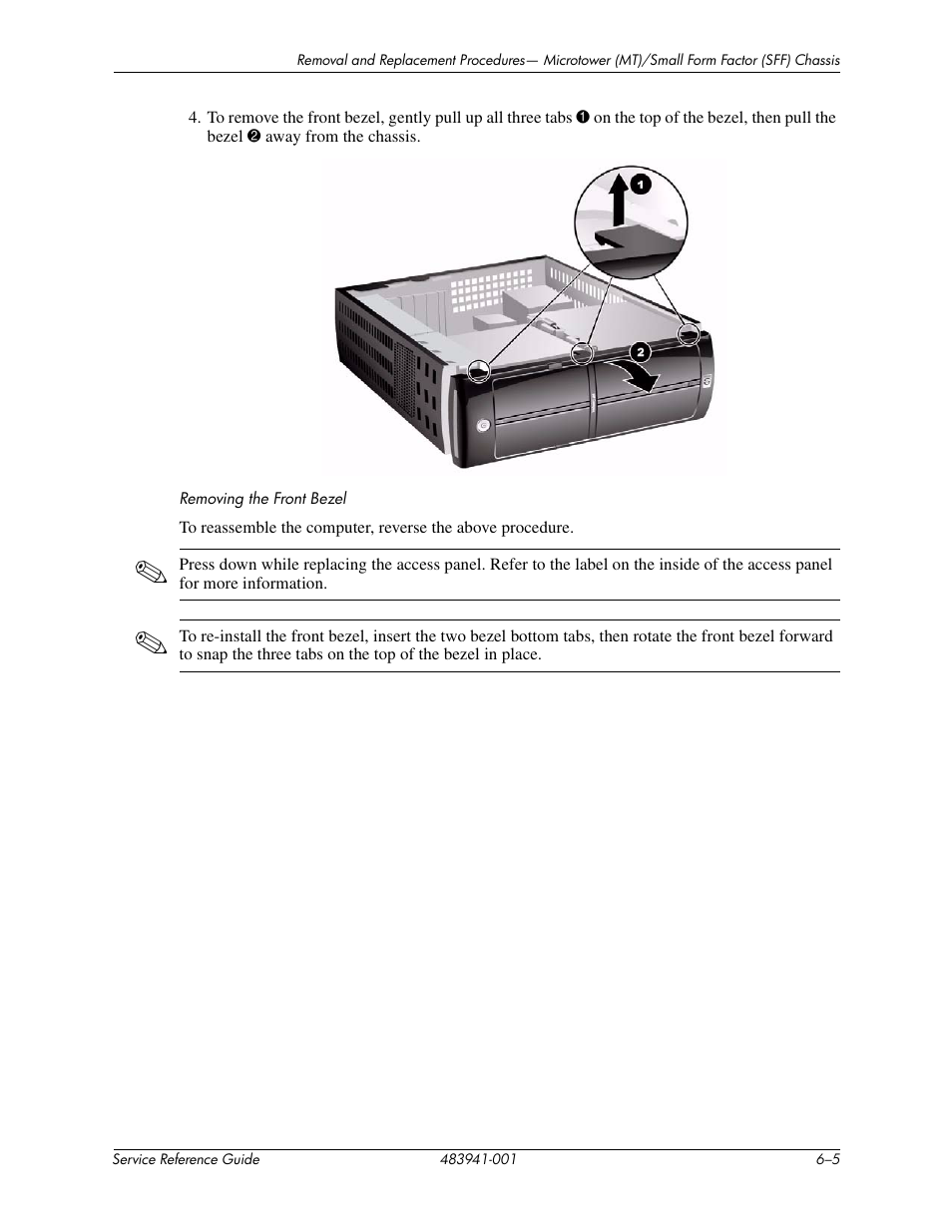 HP COMPAQ DX2718 MT User Manual | Page 41 / 107