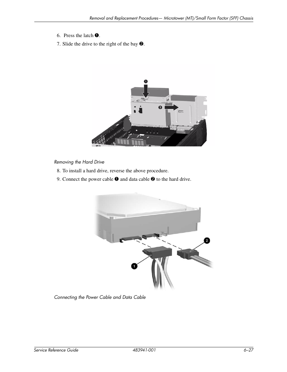 HP COMPAQ DX2718 MT User Manual | Page 63 / 107