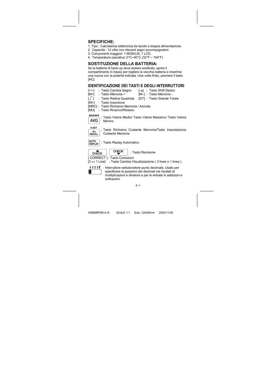 CITIZEN CT-770II User Manual | Page 13 / 48