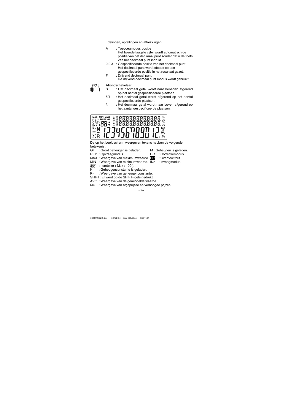 CITIZEN CT-770II User Manual | Page 16 / 48