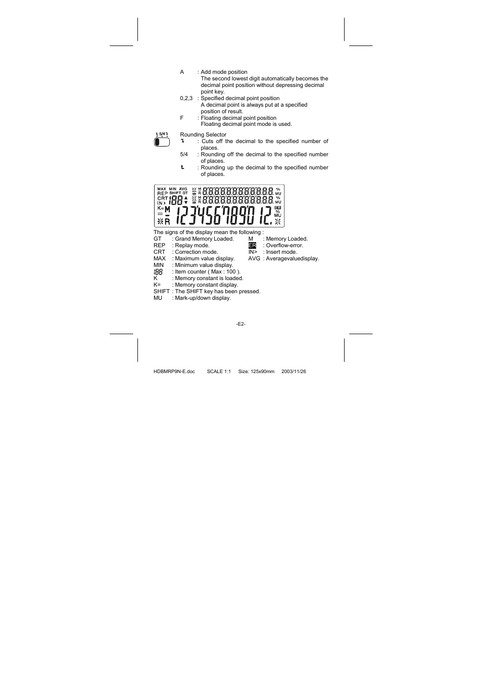 CITIZEN CT-770II User Manual | Page 4 / 48