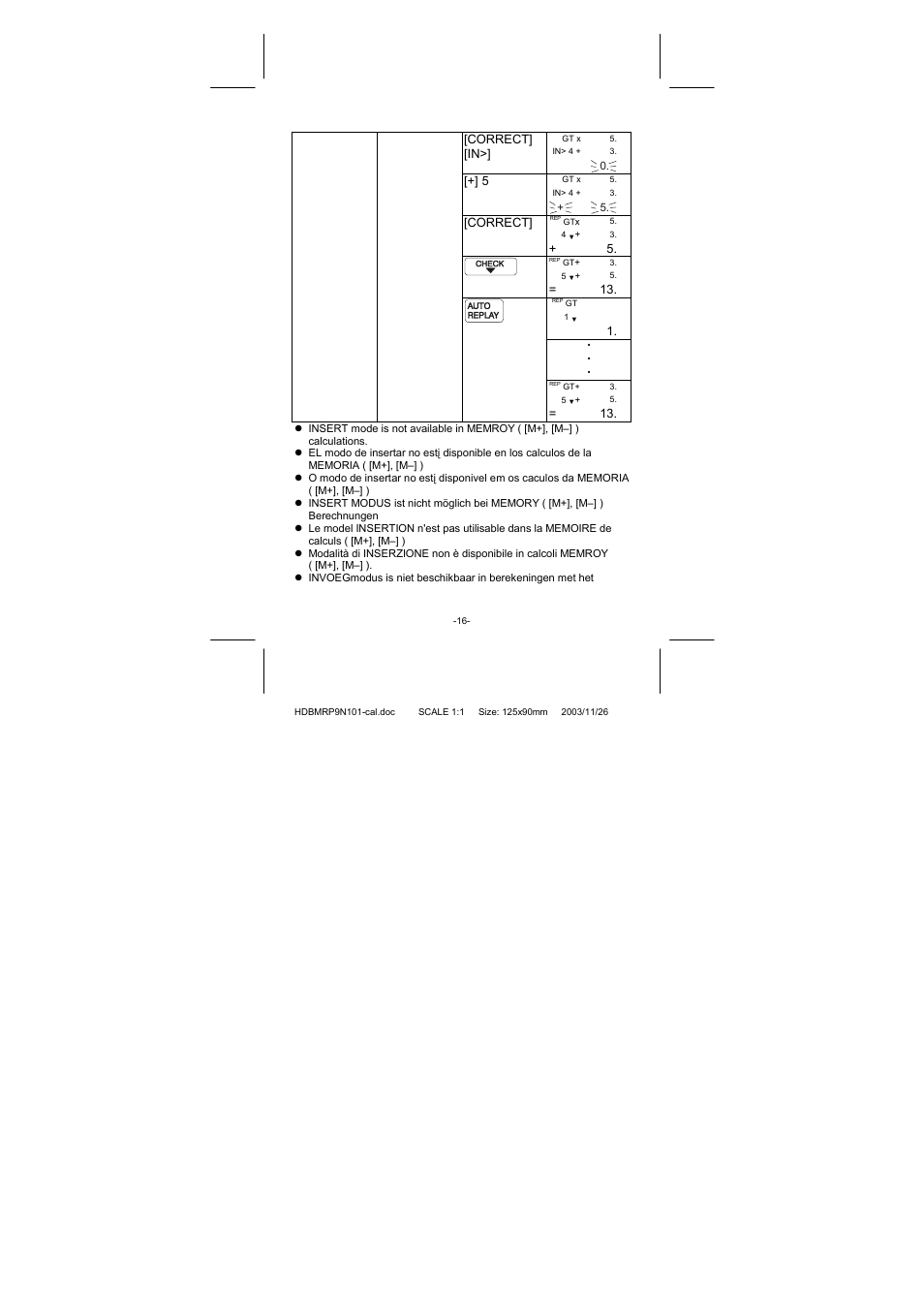 CITIZEN CT-770II User Manual | Page 43 / 48