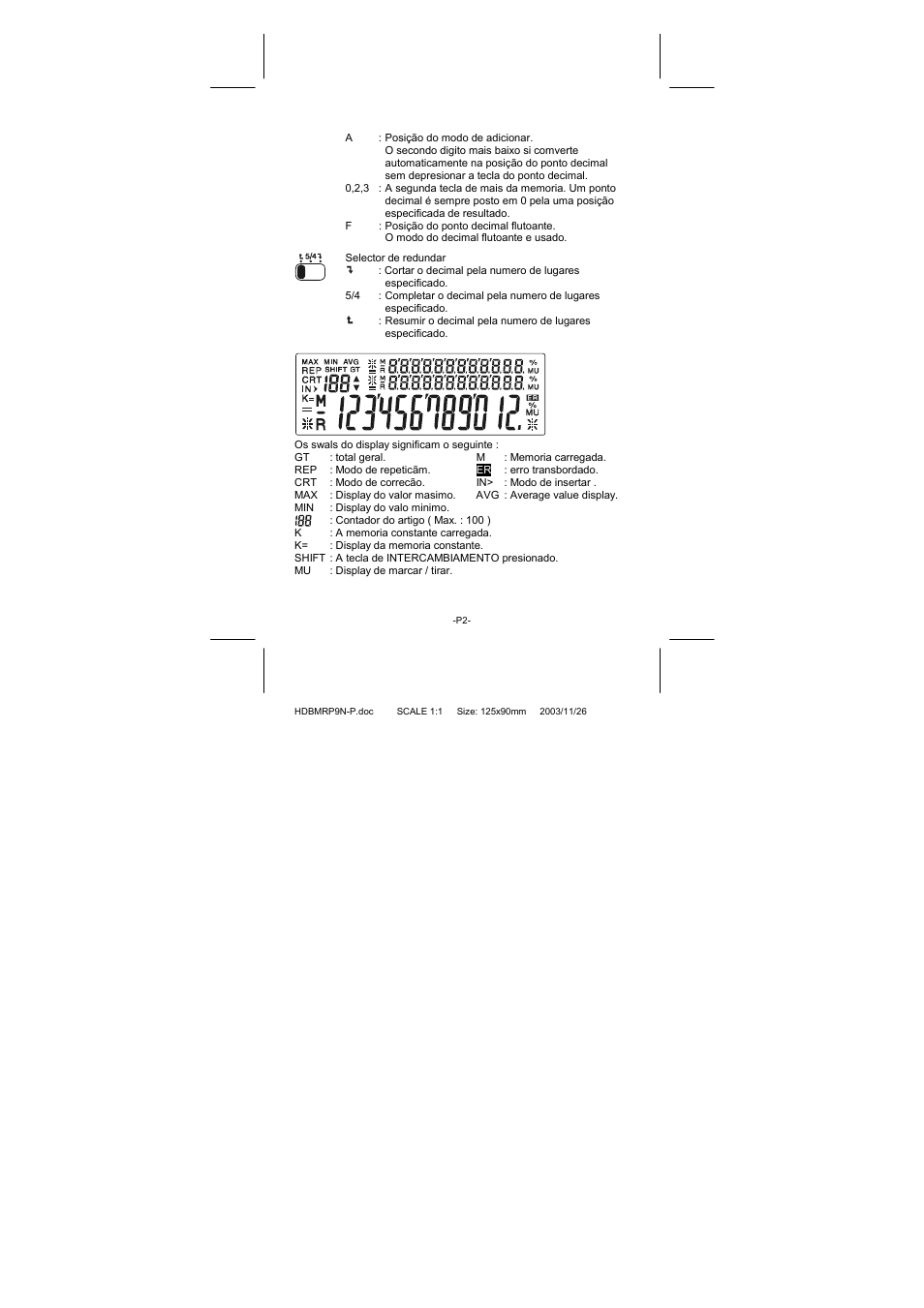 CITIZEN CT-770II User Manual | Page 8 / 48