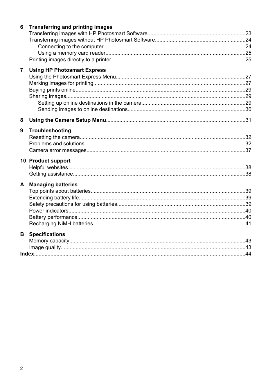 HP M540 Series User Manual | Page 4 / 48