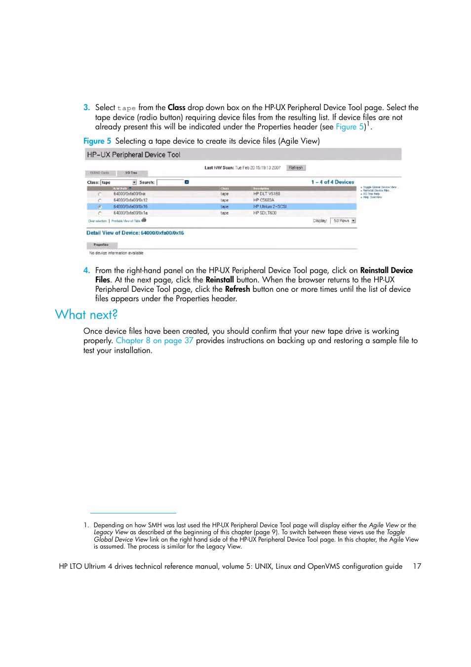 What next | HP LTO 4 SAS User Manual | Page 19 / 46