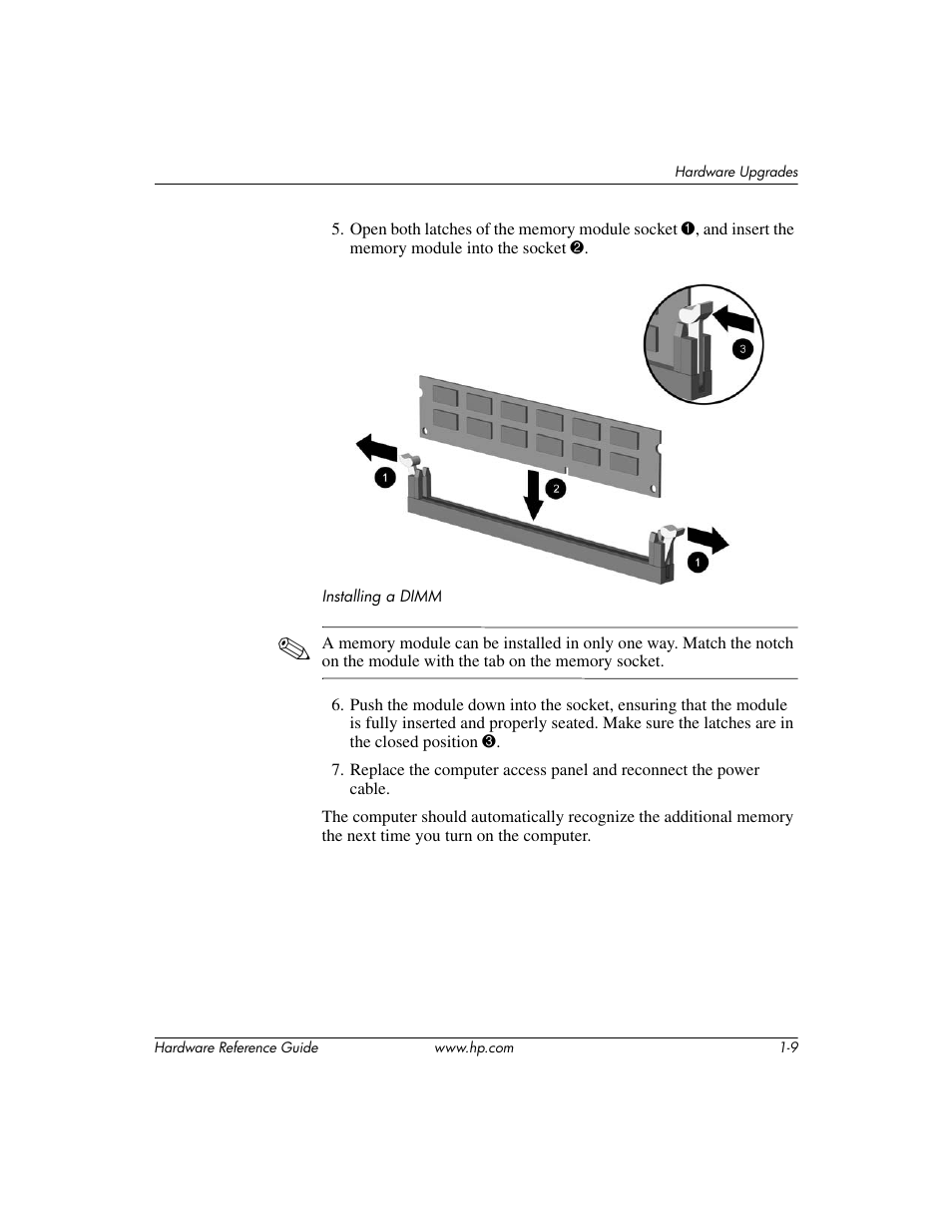 HP DX2200 User Manual | Page 13 / 31