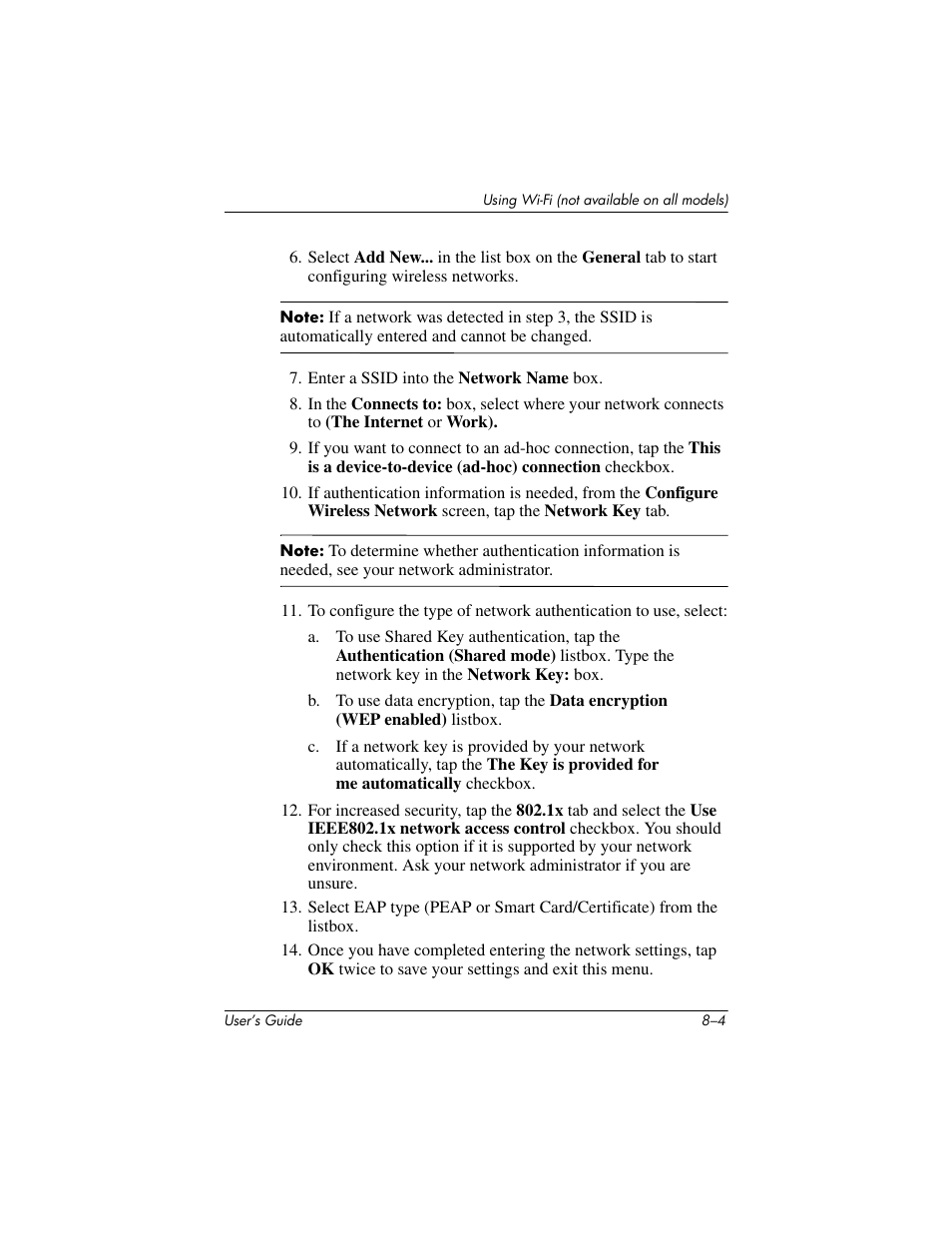 HP iPAQ hx2000 User Manual | Page 100 / 168