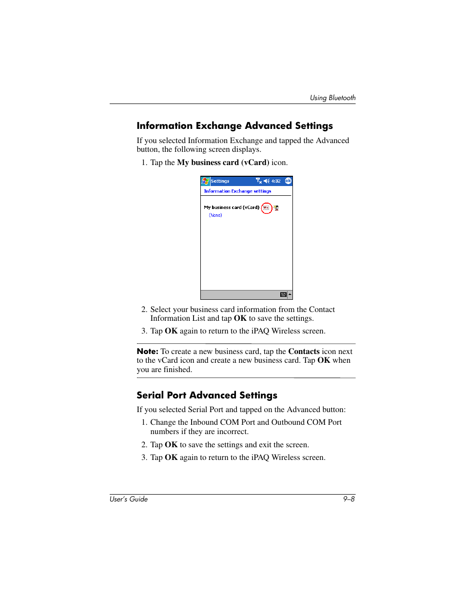 HP iPAQ hx2000 User Manual | Page 121 / 168