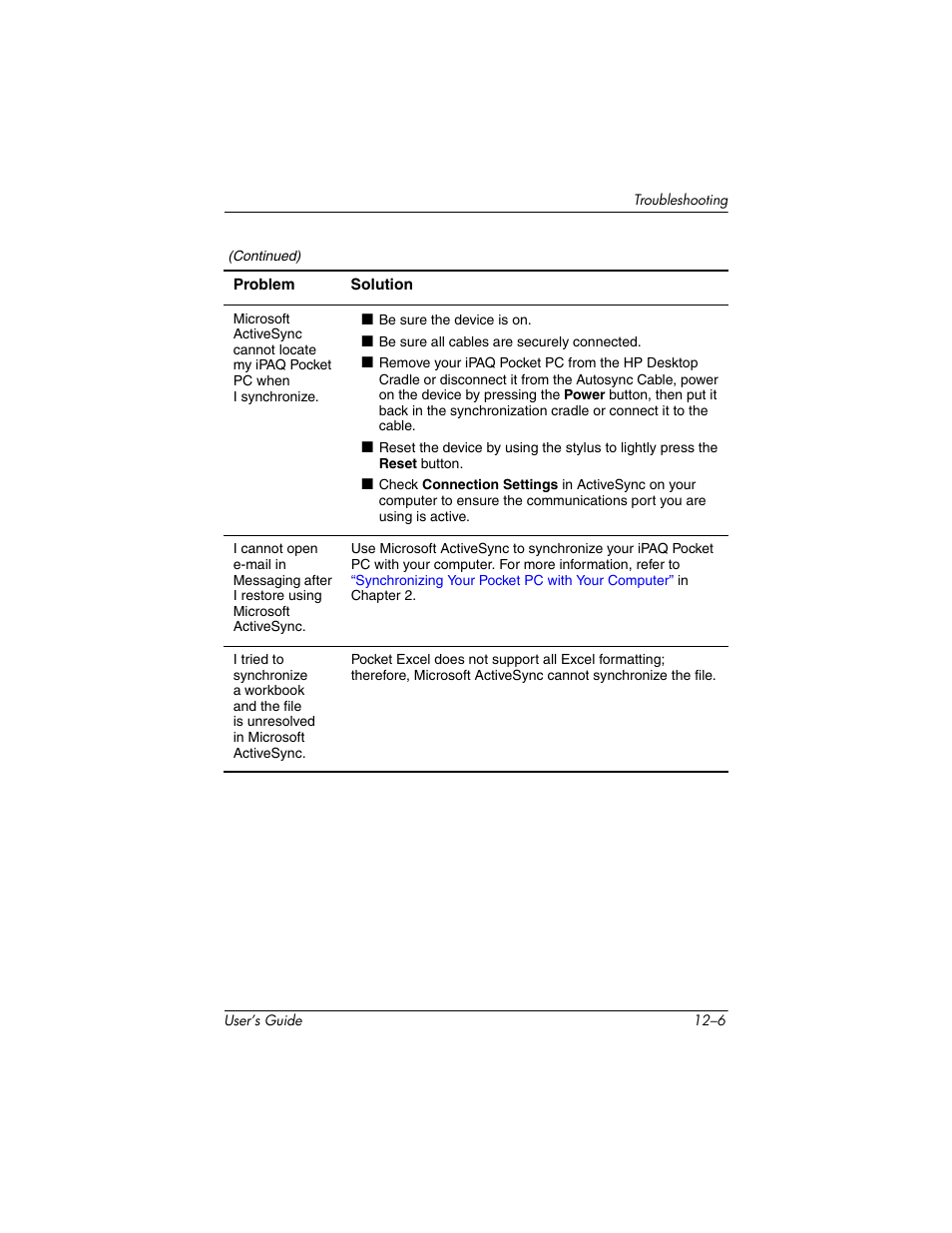 HP iPAQ hx2000 User Manual | Page 152 / 168