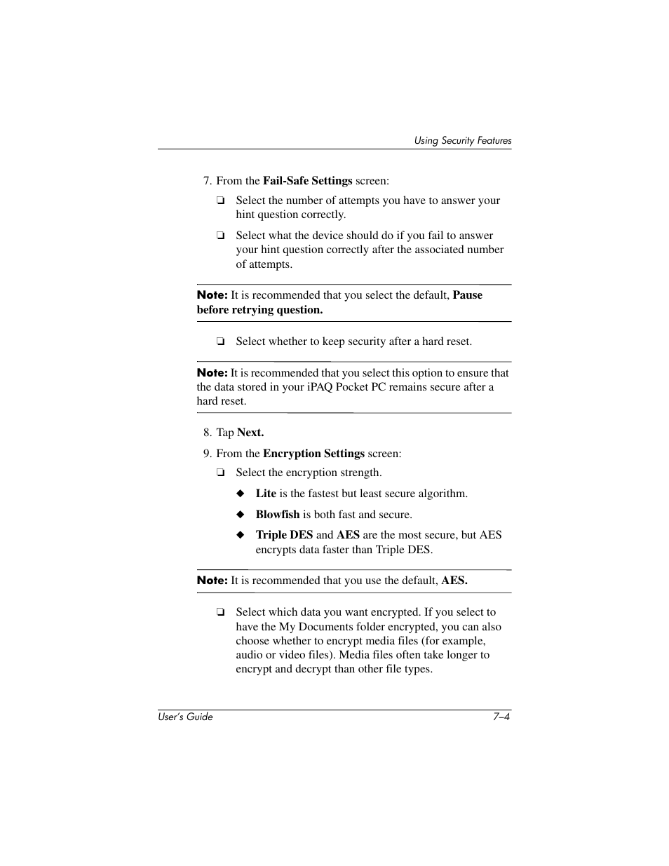 HP iPAQ hx2000 User Manual | Page 83 / 168