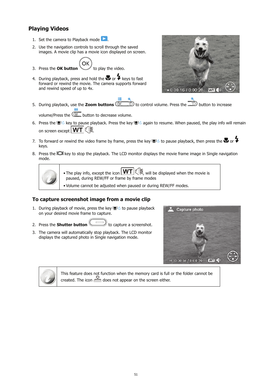 Playing videos | HP CC450 User Manual | Page 55 / 82