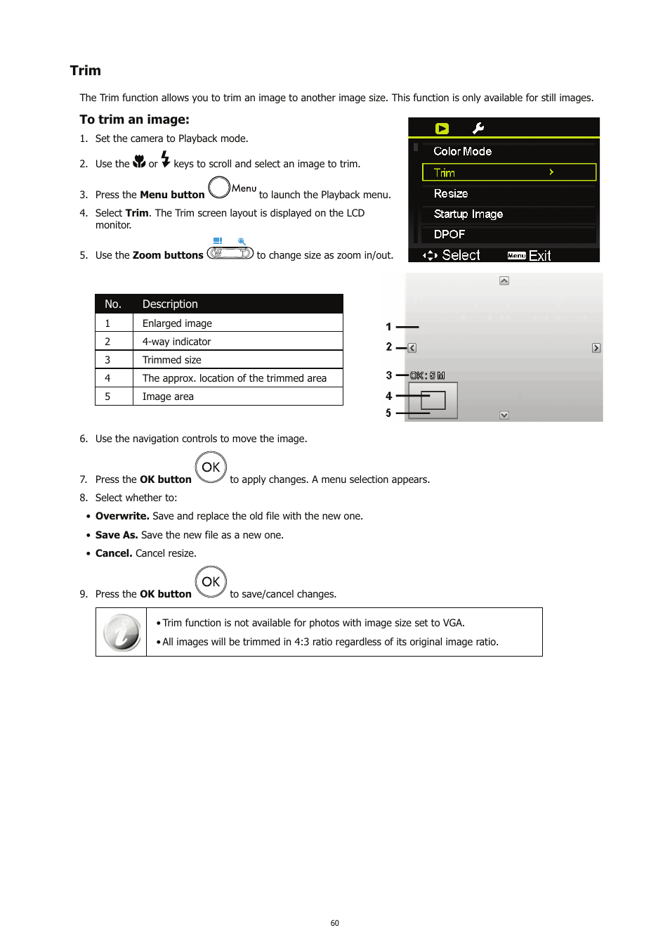 Trim | HP CC450 User Manual | Page 64 / 82