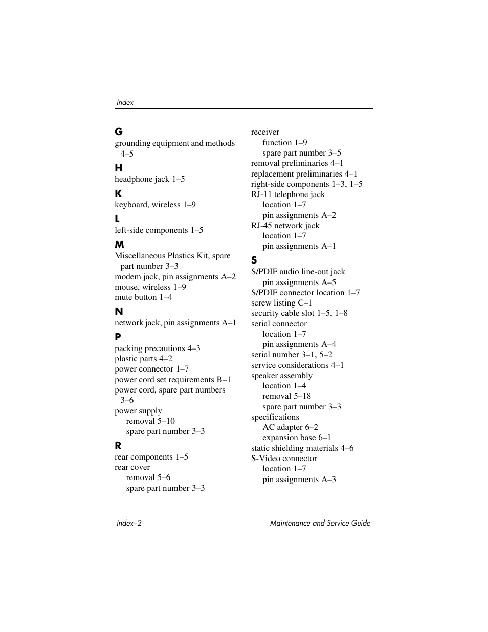 HP EXPANSION BASE 344524-001 User Manual | Page 73 / 74