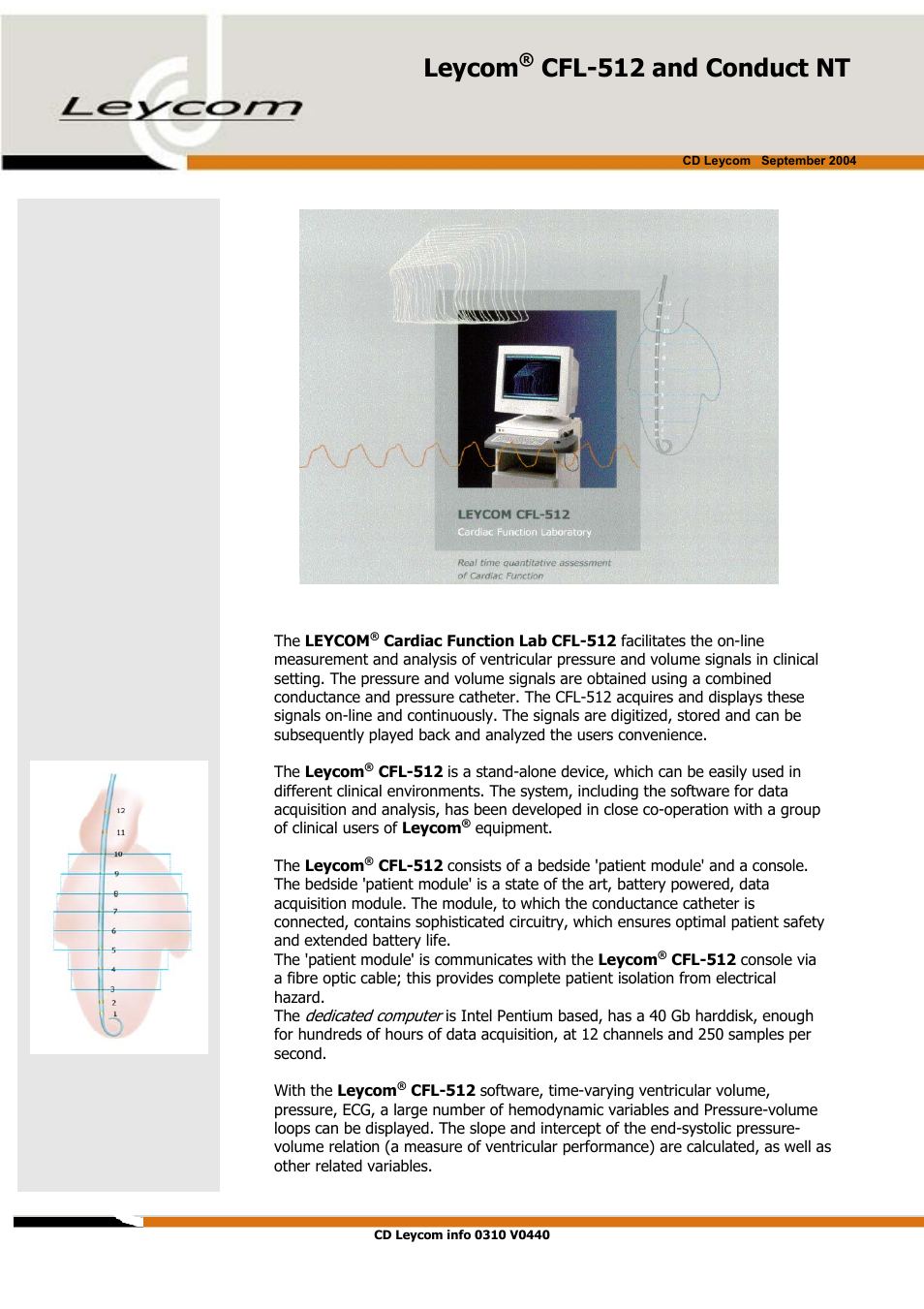 HP CD Leycom CFL-512 User Manual | 5 pages