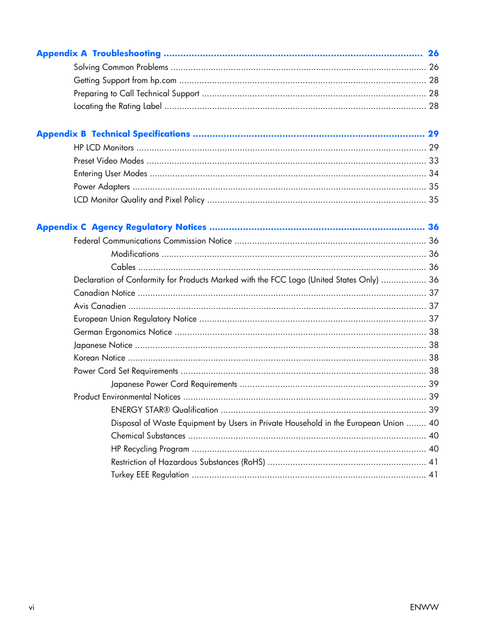 HP 2011S User Manual | Page 6 / 47