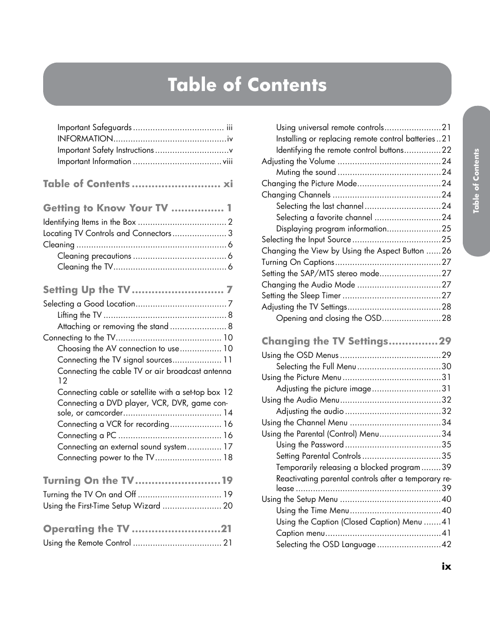 HP LT3700 User Manual | Page 9 / 200