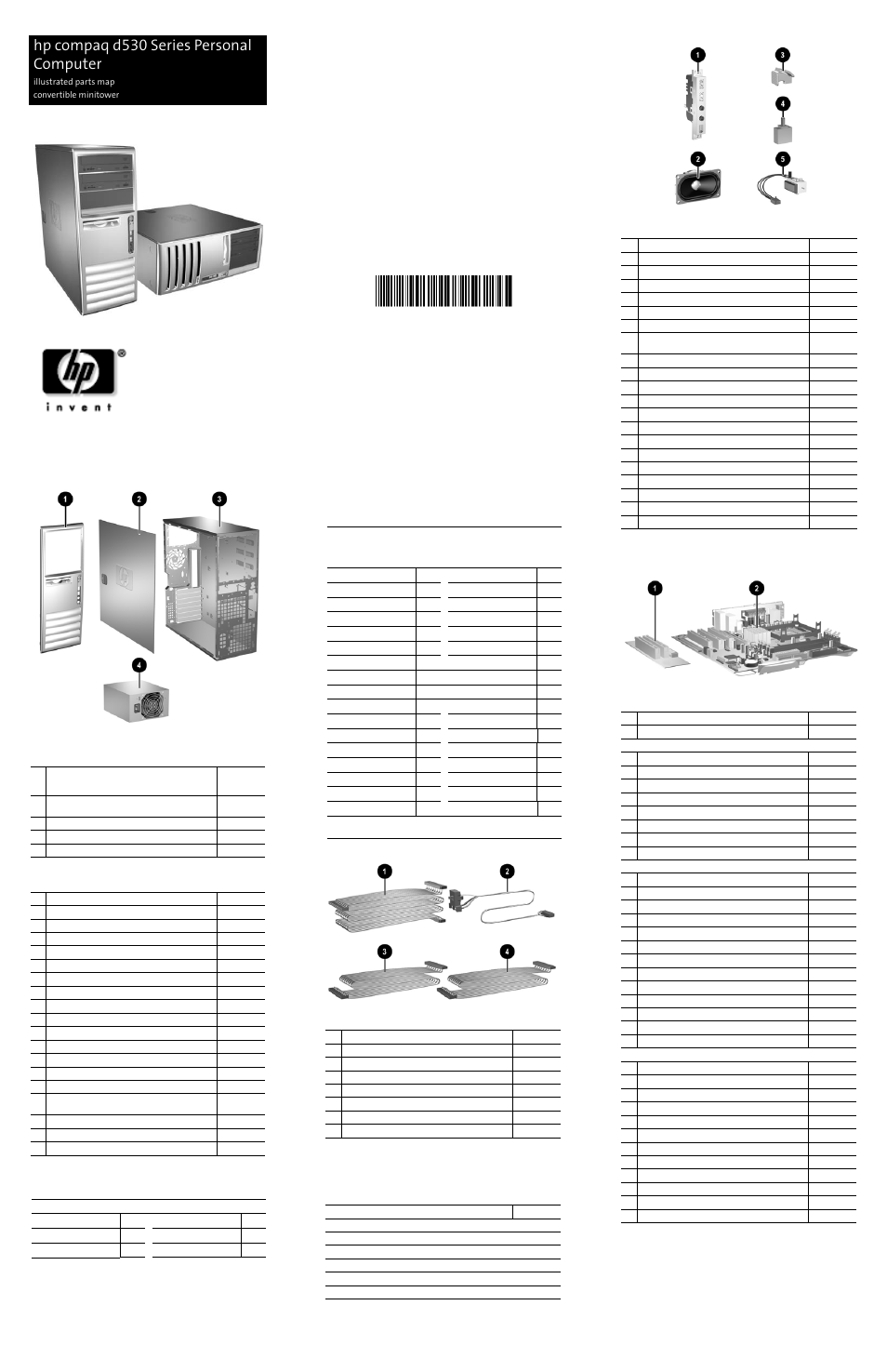 HP d530 Series User Manual | 2 pages