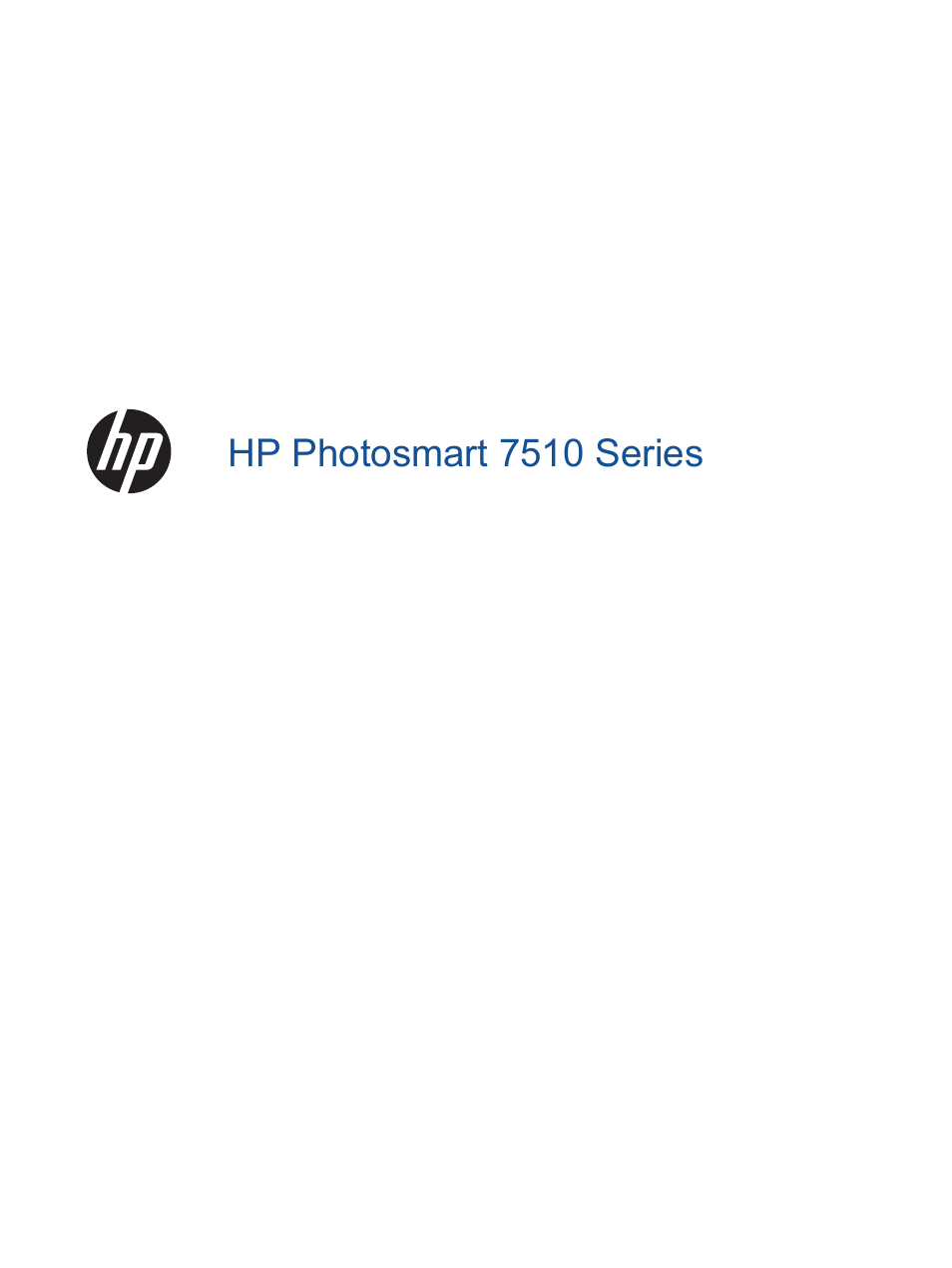 HP 7510 User Manual | 62 pages
