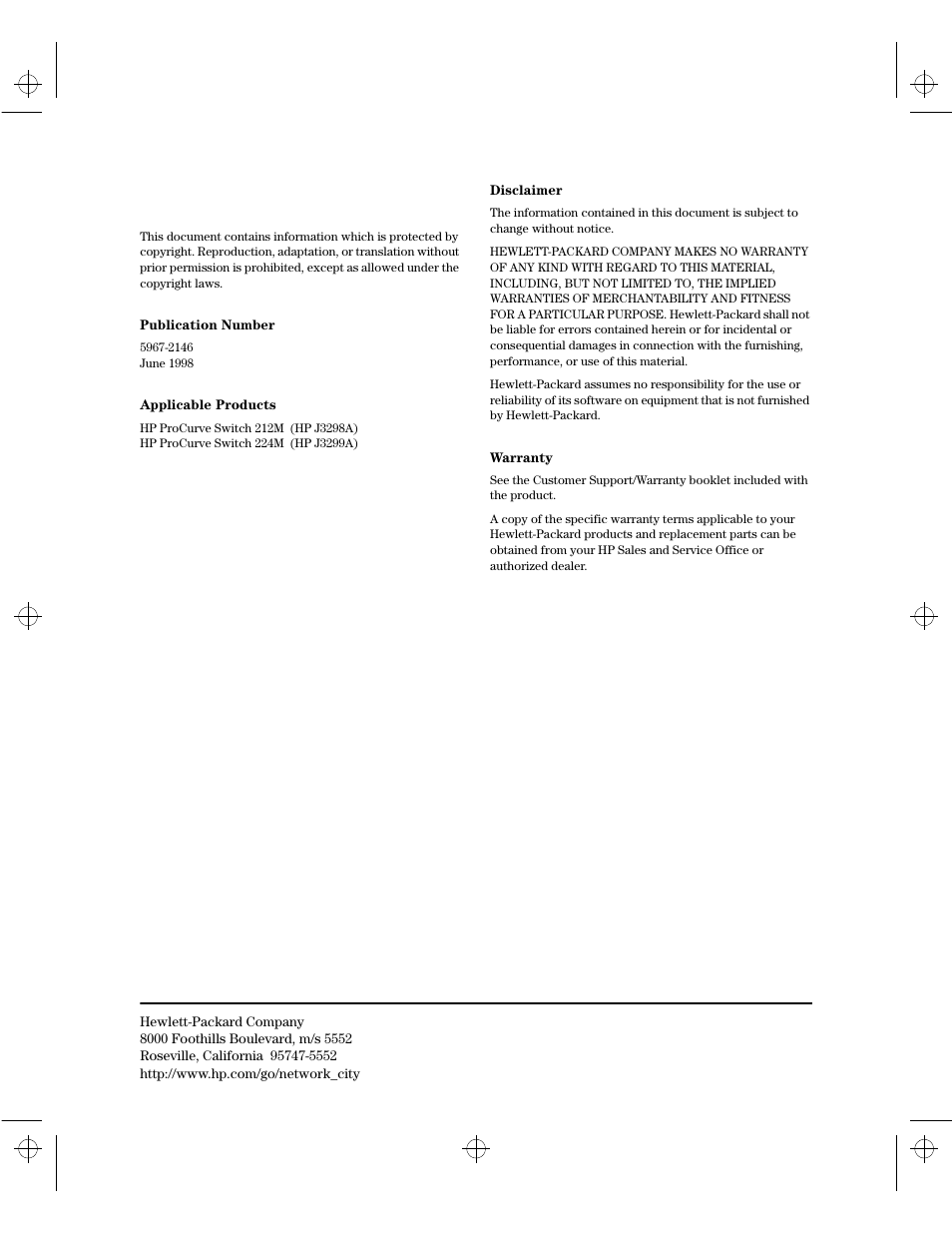 HP 212M User Manual | Page 4 / 166