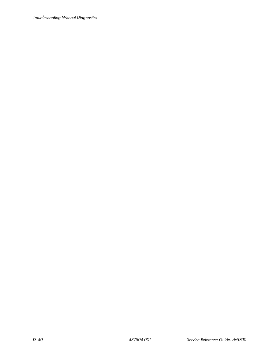 HP dc5700 User Manual | Page 204 / 216