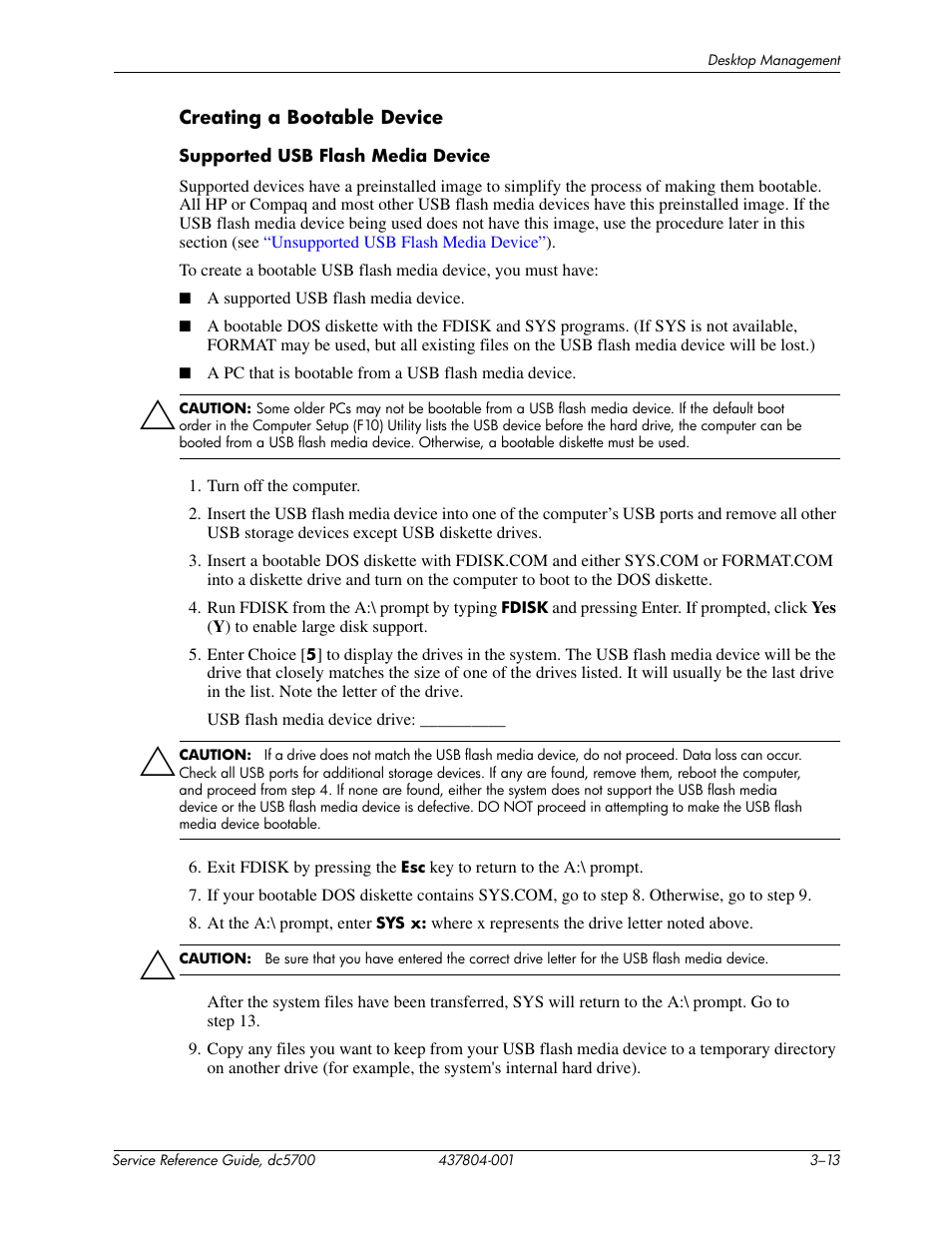 HP dc5700 User Manual | Page 41 / 216