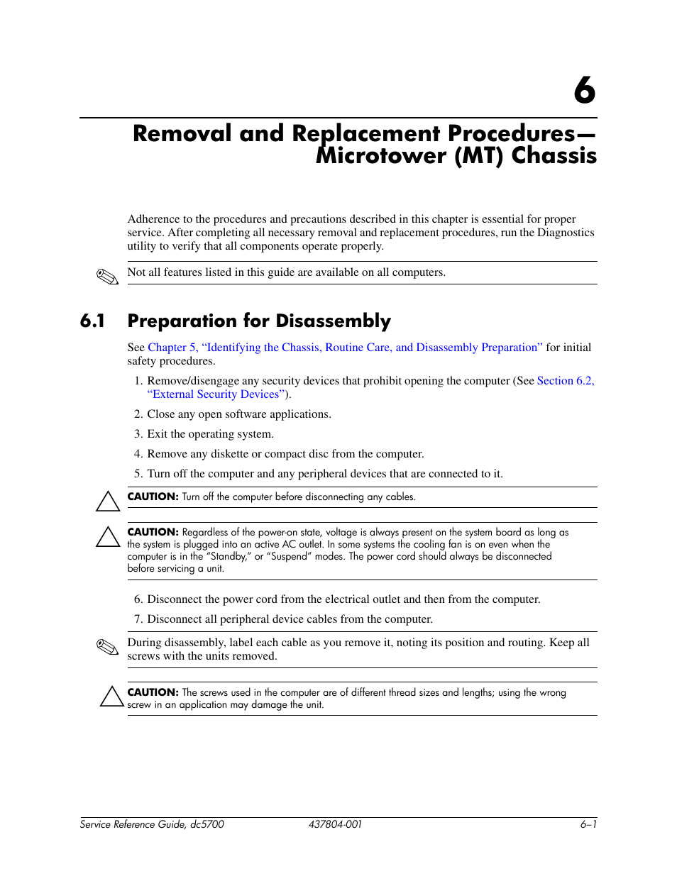 HP dc5700 User Manual | Page 67 / 216
