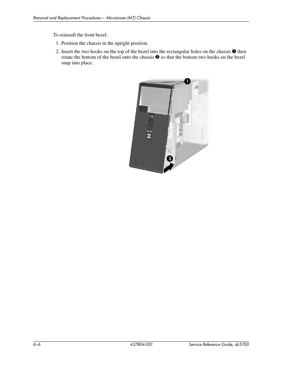 HP dc5700 User Manual | Page 72 / 216