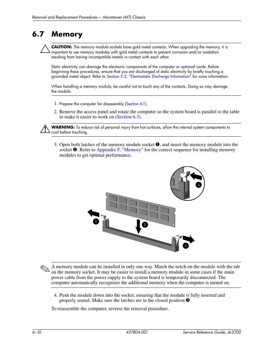 HP dc5700 User Manual | Page 76 / 216