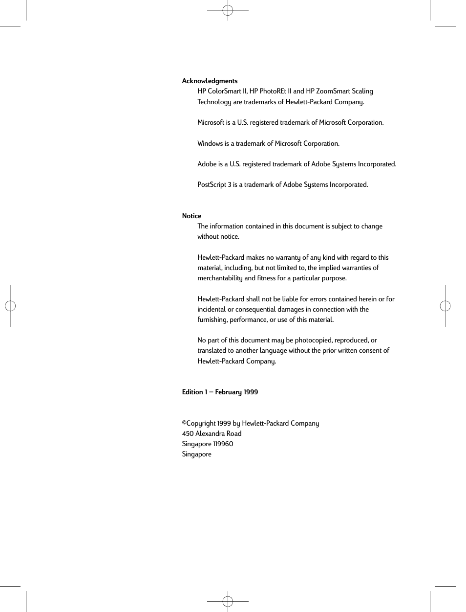 HP 2500C/CM User Manual | Page 2 / 65