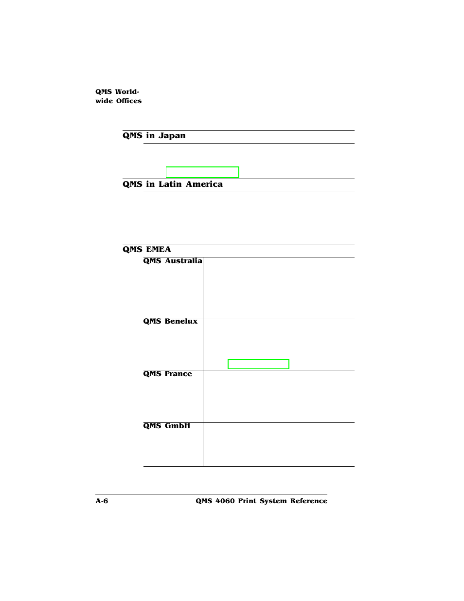 HP QMS 4060 User Manual | Page 180 / 232