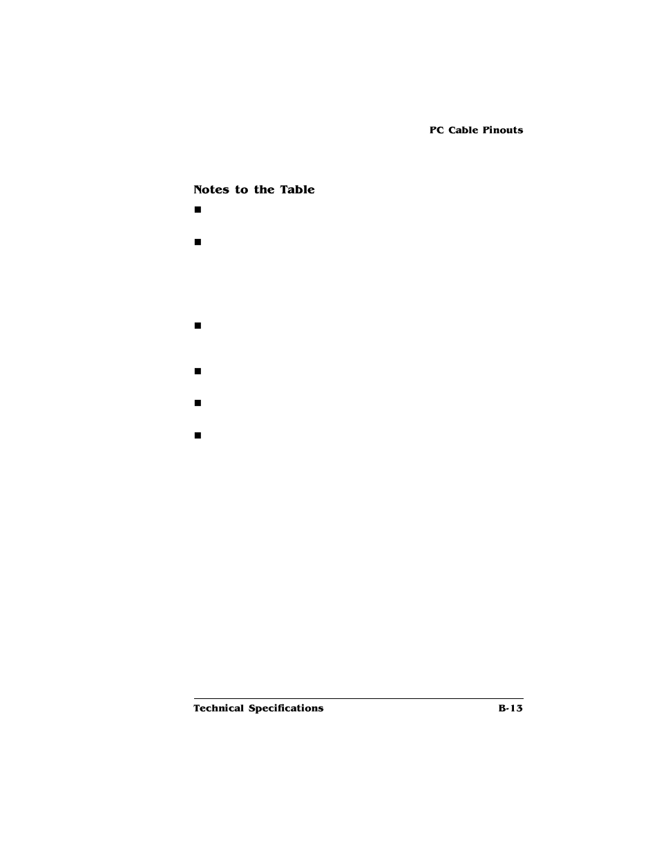 Notes to the table | HP QMS 4060 User Manual | Page 195 / 232
