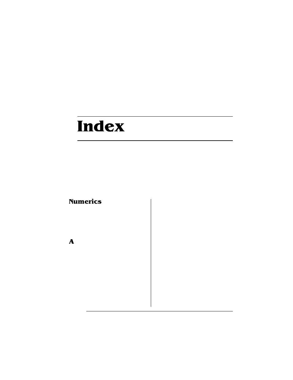 Index, Numerics | HP QMS 4060 User Manual | Page 223 / 232